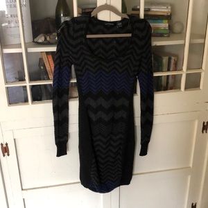 Chevron Sweater Dress
